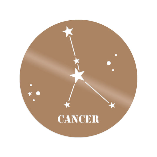 Cancer Horoscope - Copper - Decorative Metal Wall Accessory