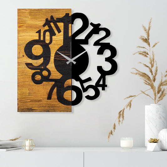 Wooden Clock 13 - Decorative Wooden Wall Clock