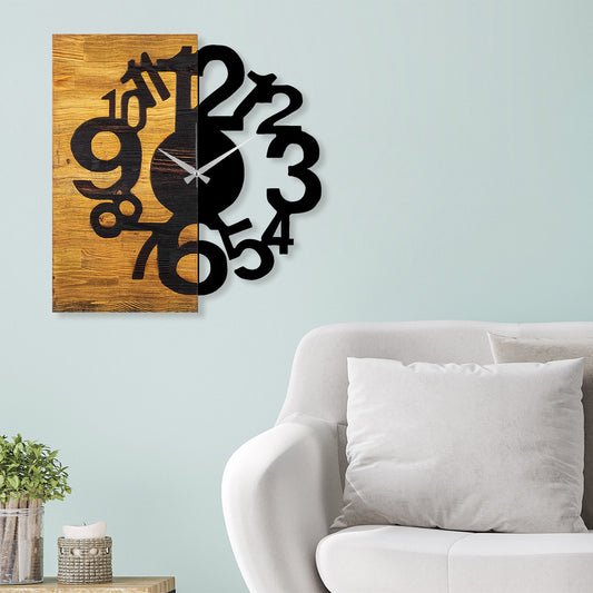 Wooden Clock 13 - Decorative Wooden Wall Clock