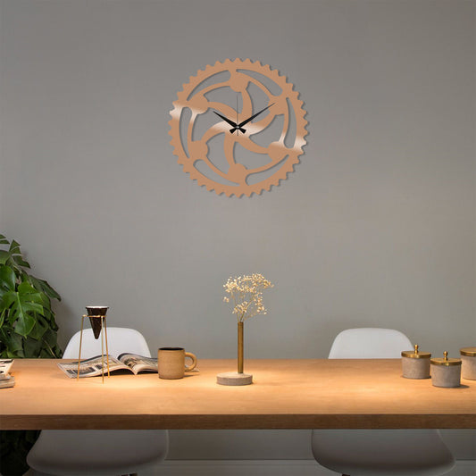 Metal Wall Clock 12 - Copper - Decorative Metal Wall Clock