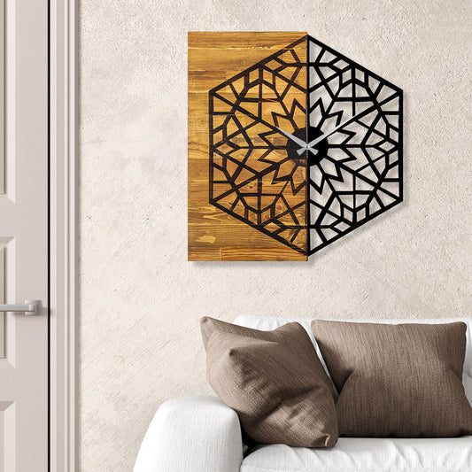 Wooden Clock 18 - Decorative Wooden Wall Clock