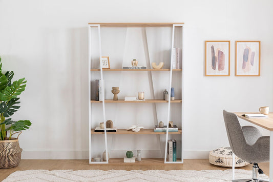 Lissa Bookshelf - White - Bookshelf
