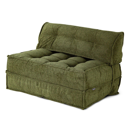 Mocca - Green - 2-Seat Sofa-Bed
