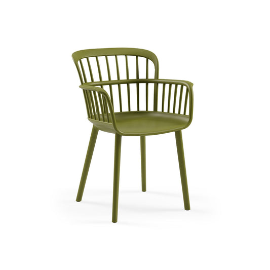 Eva-P - Khaki - Chair Set (2 Pieces)