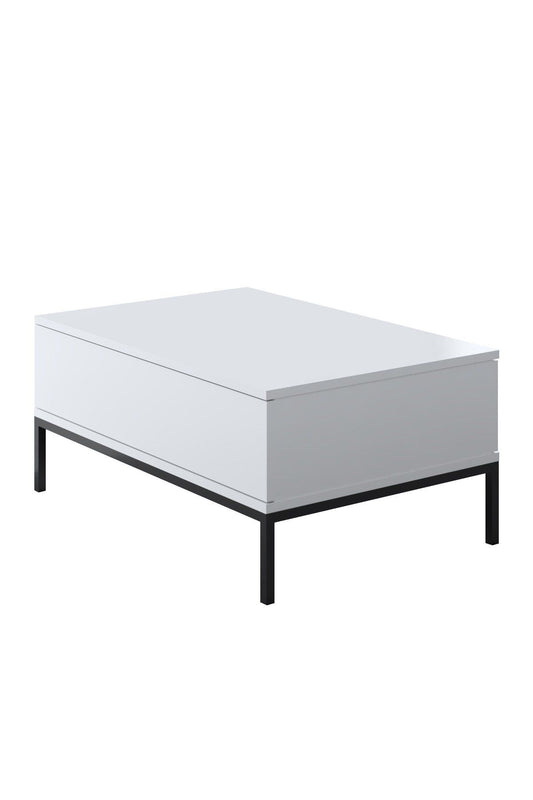 Lord - Black, White - Coffee Table