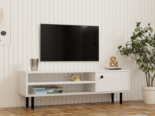 Avila - White - TV Stand