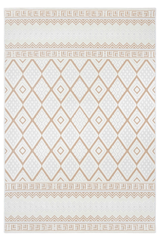 Moda 1520 - Cream, Beige - Carpet (100 x 300)