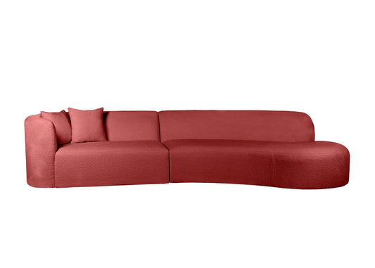 Banana R v2 - Tile Red - Corner Sofa