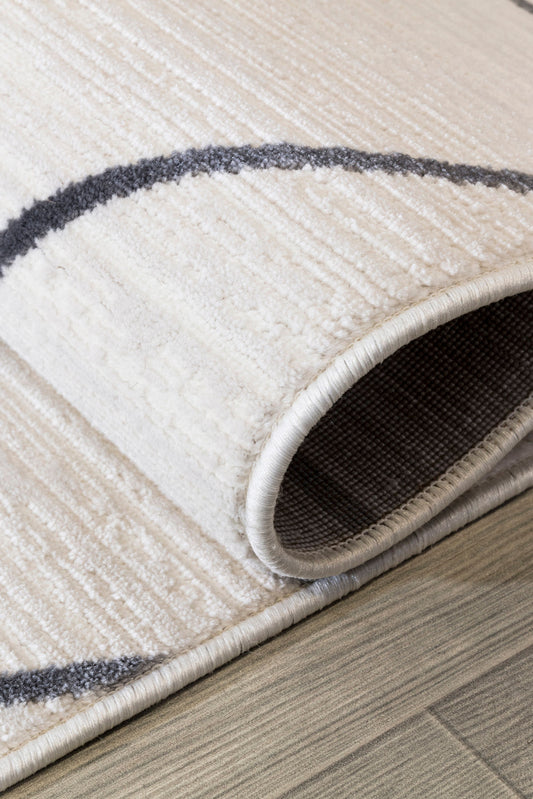 Moda 1580 - Grey, Cream - Carpet (200 x 290)