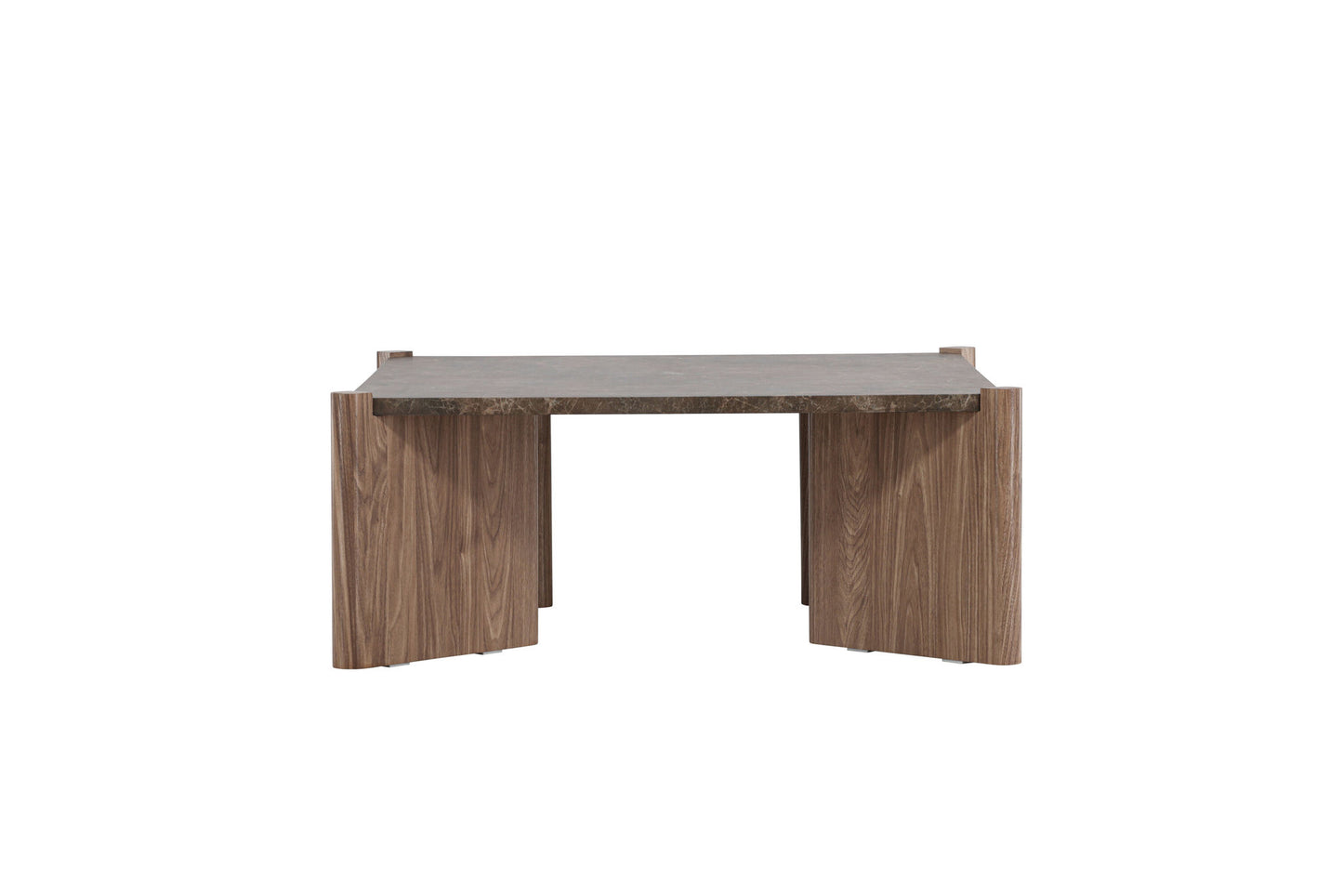 Rogaland Sofa Table - Brown Marblelook/ MDF