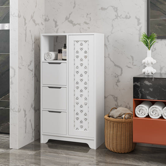 Yada Mini - White - Bathroom Cabinet