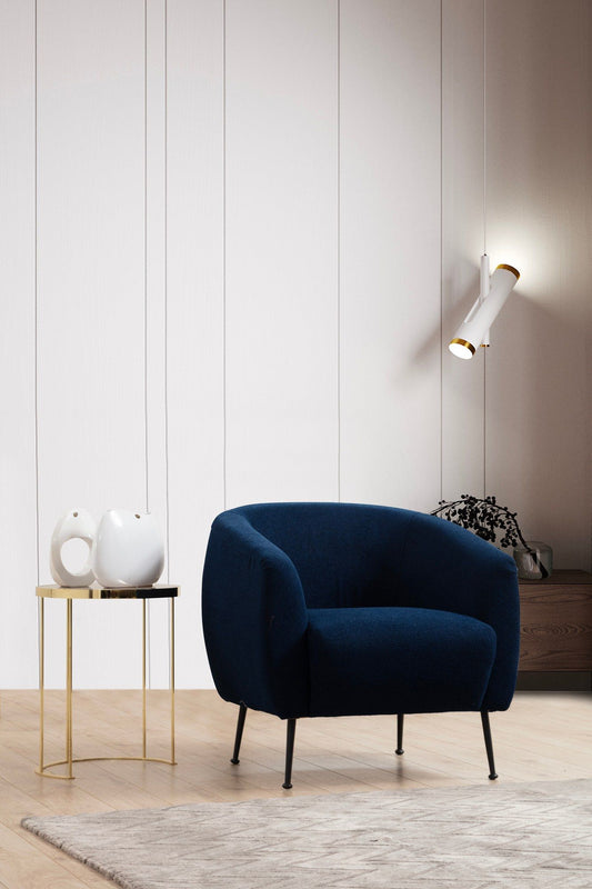 Eses Blue - Wing - Wing Chair