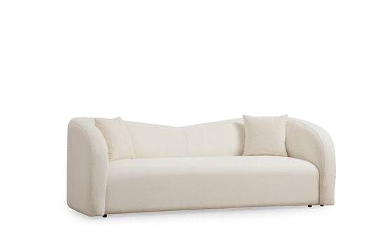Asos Cream - 3 - 3-Seat Sofa
