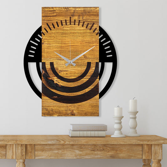 Wooden Clock 8 - Decorative Wooden Wall Clock
