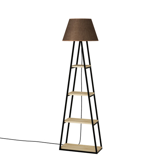 Pal - Oak, Brown - Floor Lamp