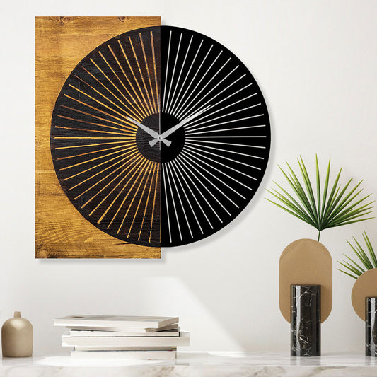 Wooden Clock 28 - Decorative Wooden Wall Clock