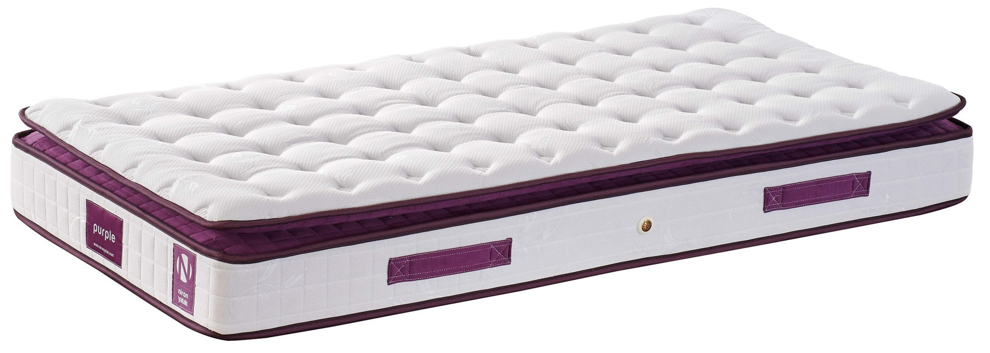 TAKK Purple 100x200 cm Single Size Padded Soft Mattress - NordlyHome.dk