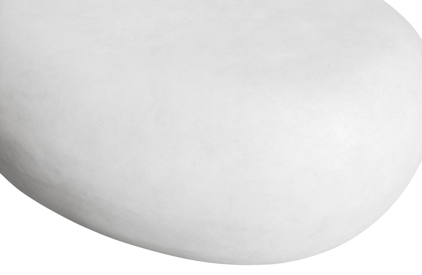 Pebble - Sofabord, Hvid 31x65x49