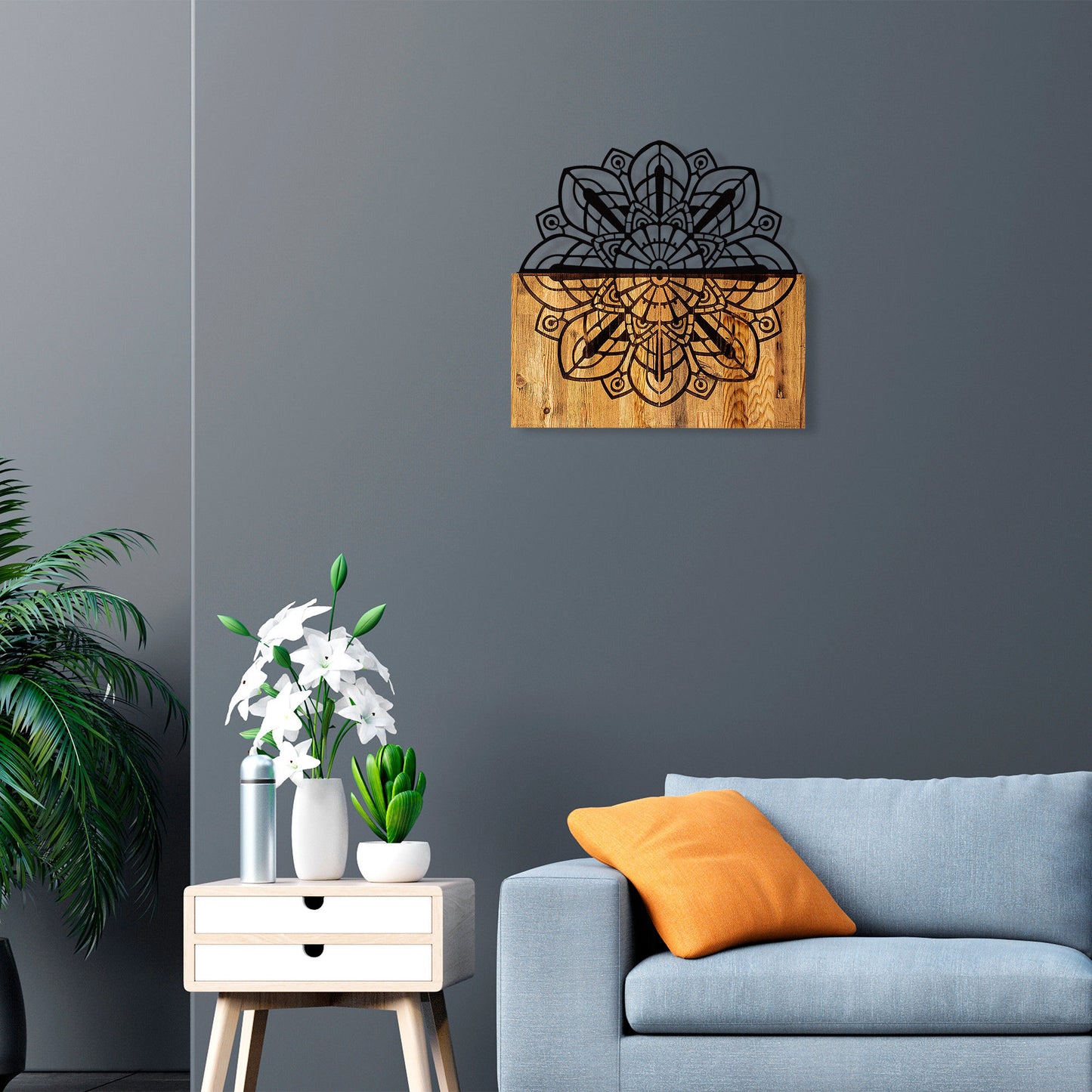Typha - Decorative Wooden Wall Accessory