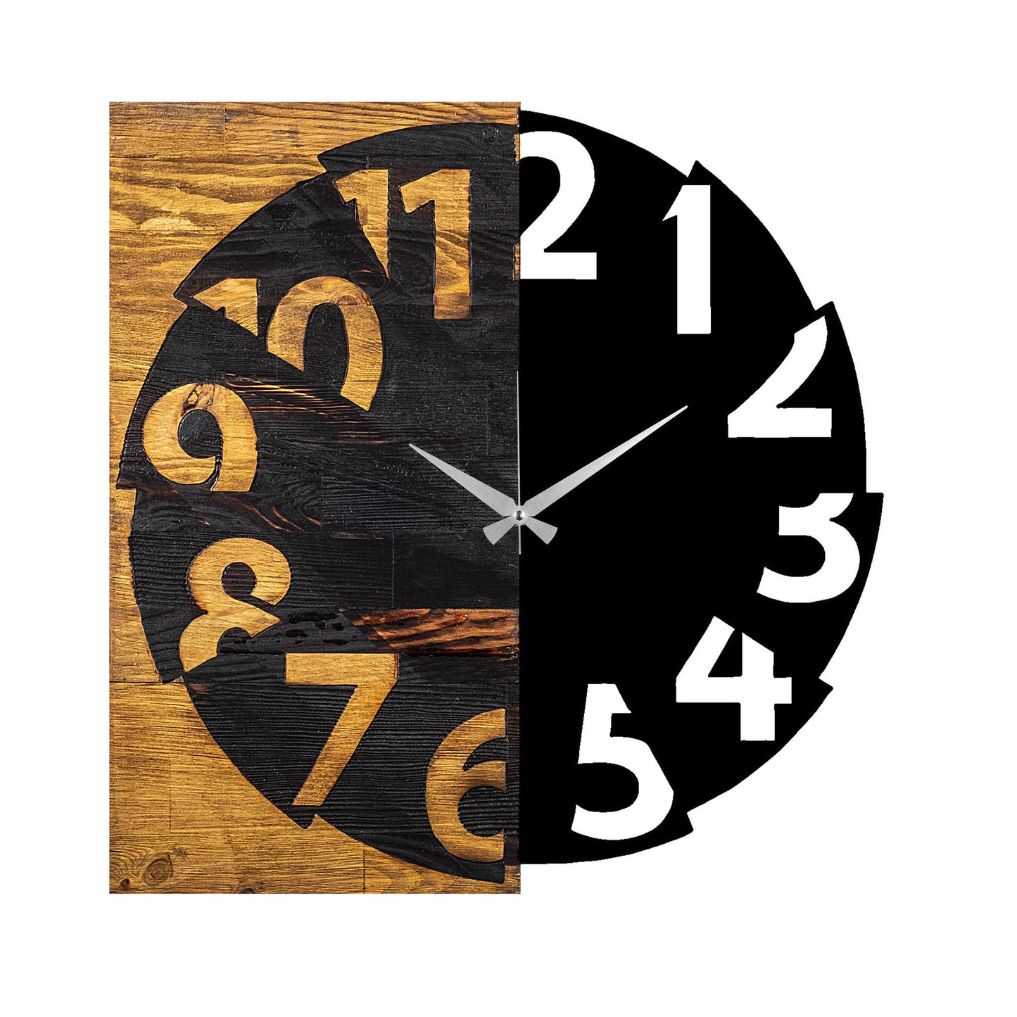 Wooden Clock 17 - Decorative Wooden Wall Clock
