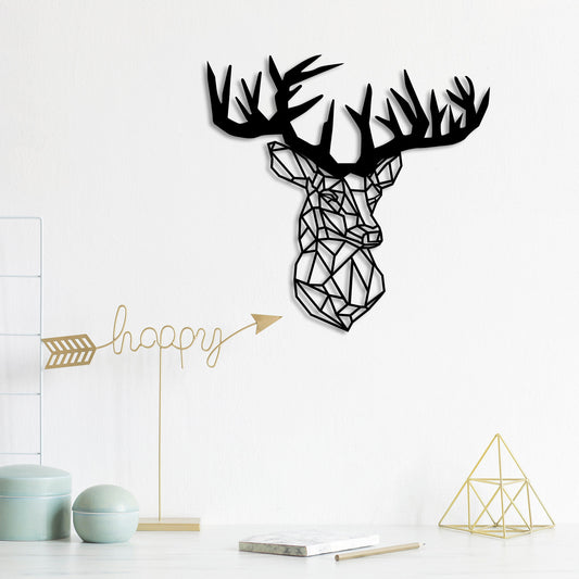 Deer3 - Decorative Metal Wall Accessory