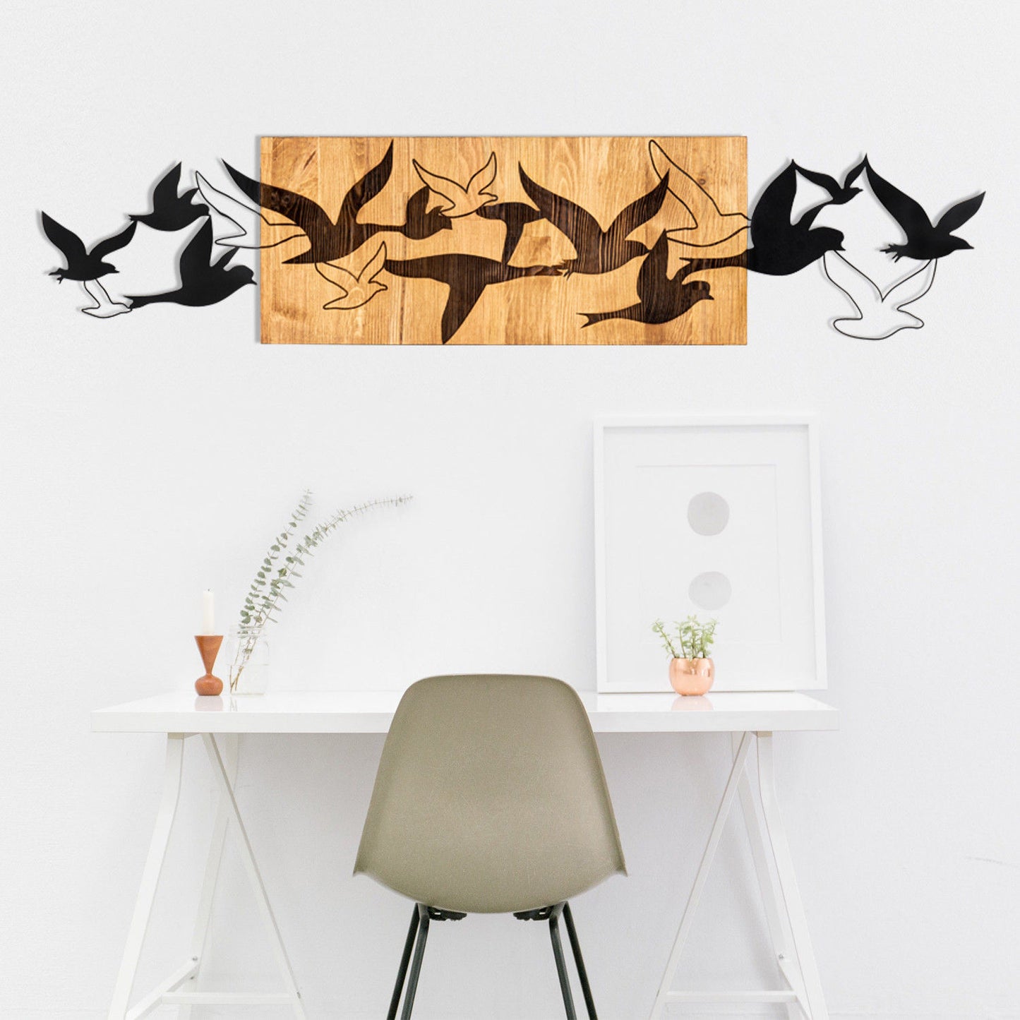 Albatros - Decorative Wooden Wall Accessory