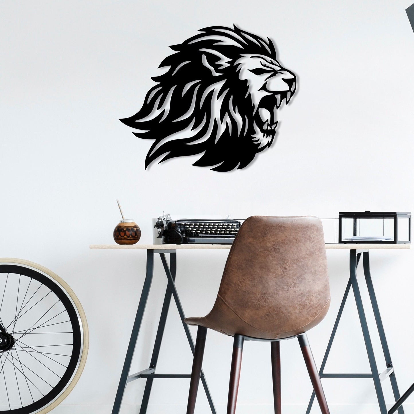 Lion 1 - Decorative Metal Wall Accessory