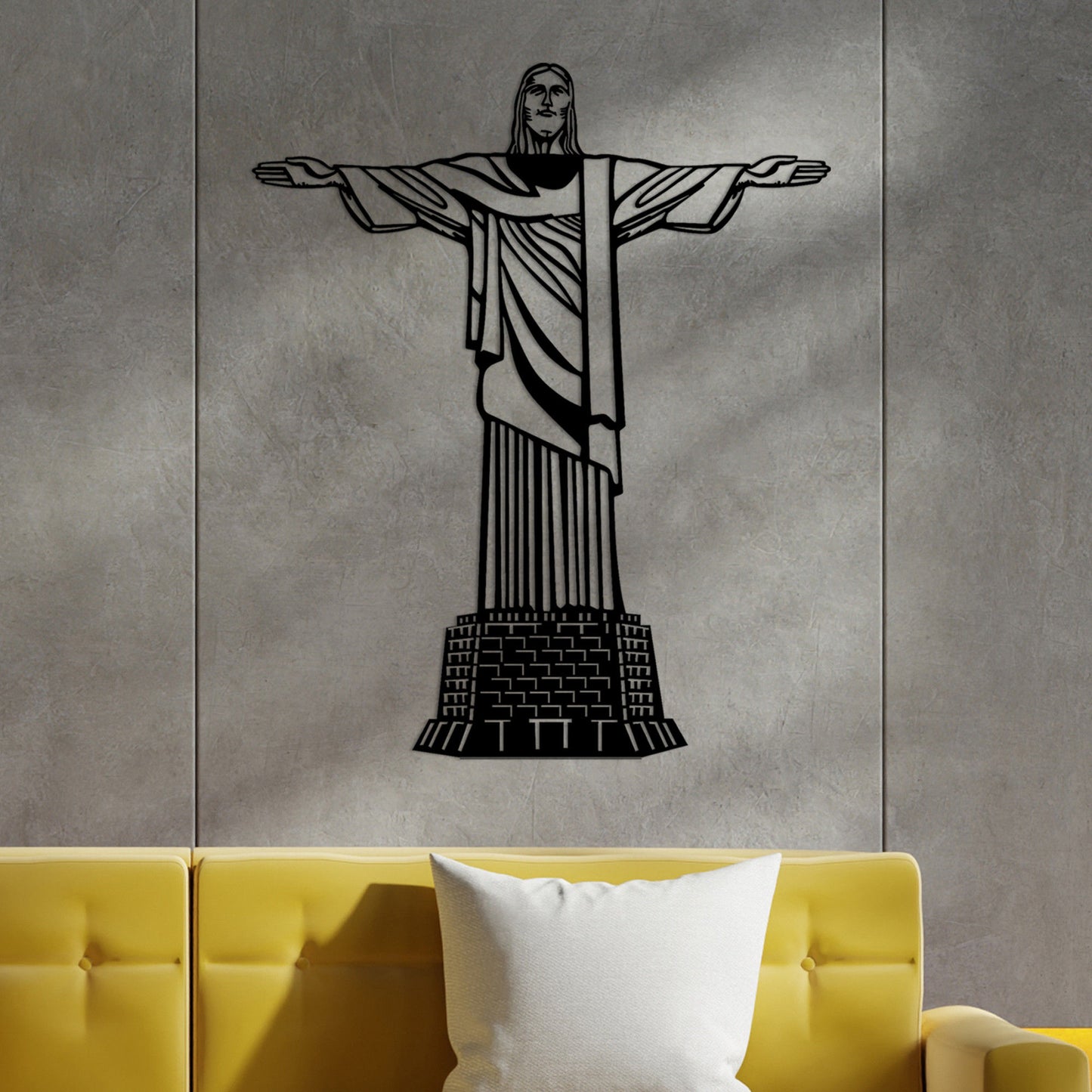 Christ The Redeemer - Decorative Metal Wall Accessory