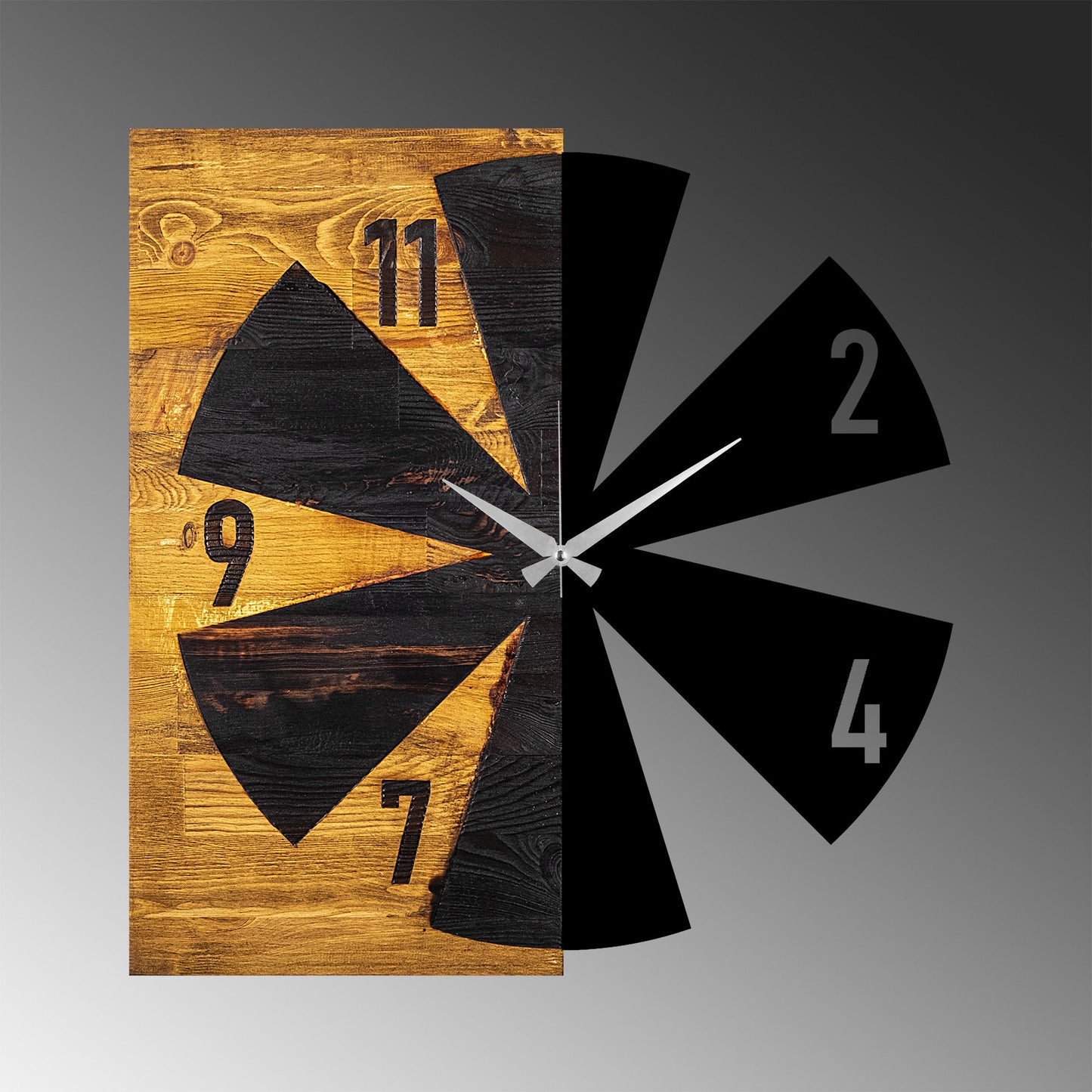 Wooden Clock 31 - Decorative Wooden Wall Clock