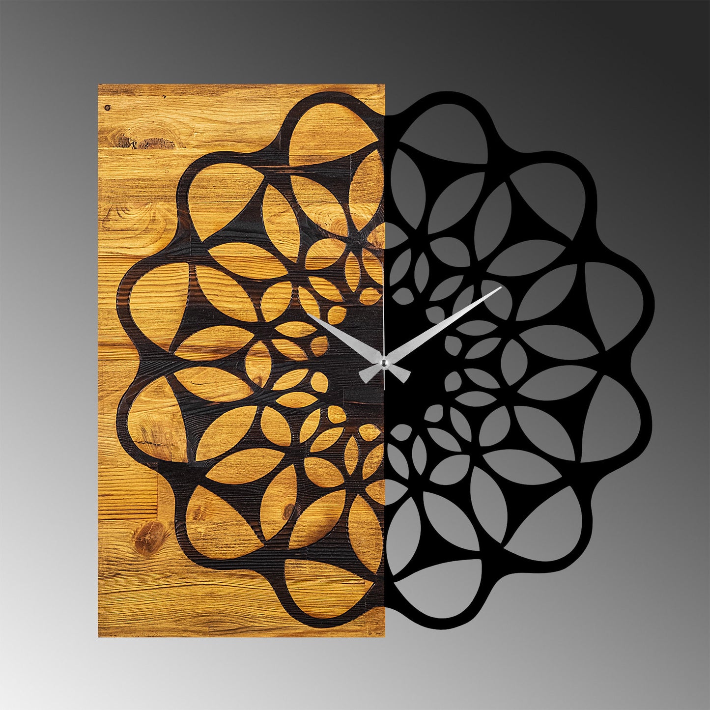 Wooden Clock 23 - Decorative Wooden Wall Clock