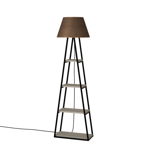 Pal - Light Mocha, Brown - Floor Lamp