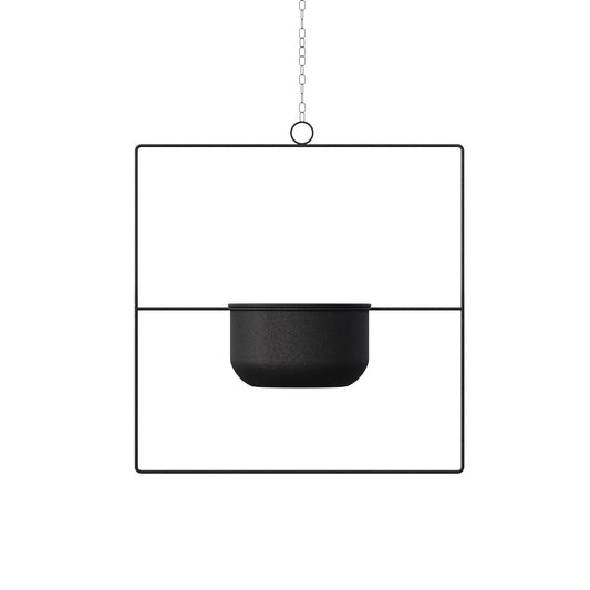 Pandantif - Black - Decorative Pot