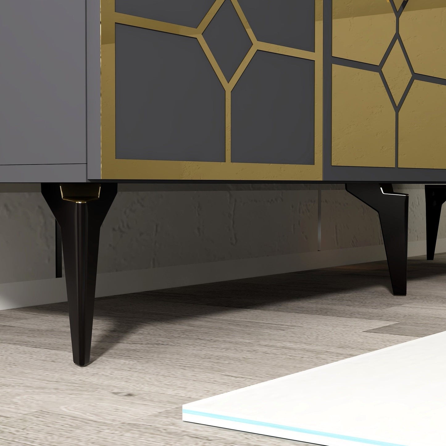 Irmak - Anthracite, Gold - Console