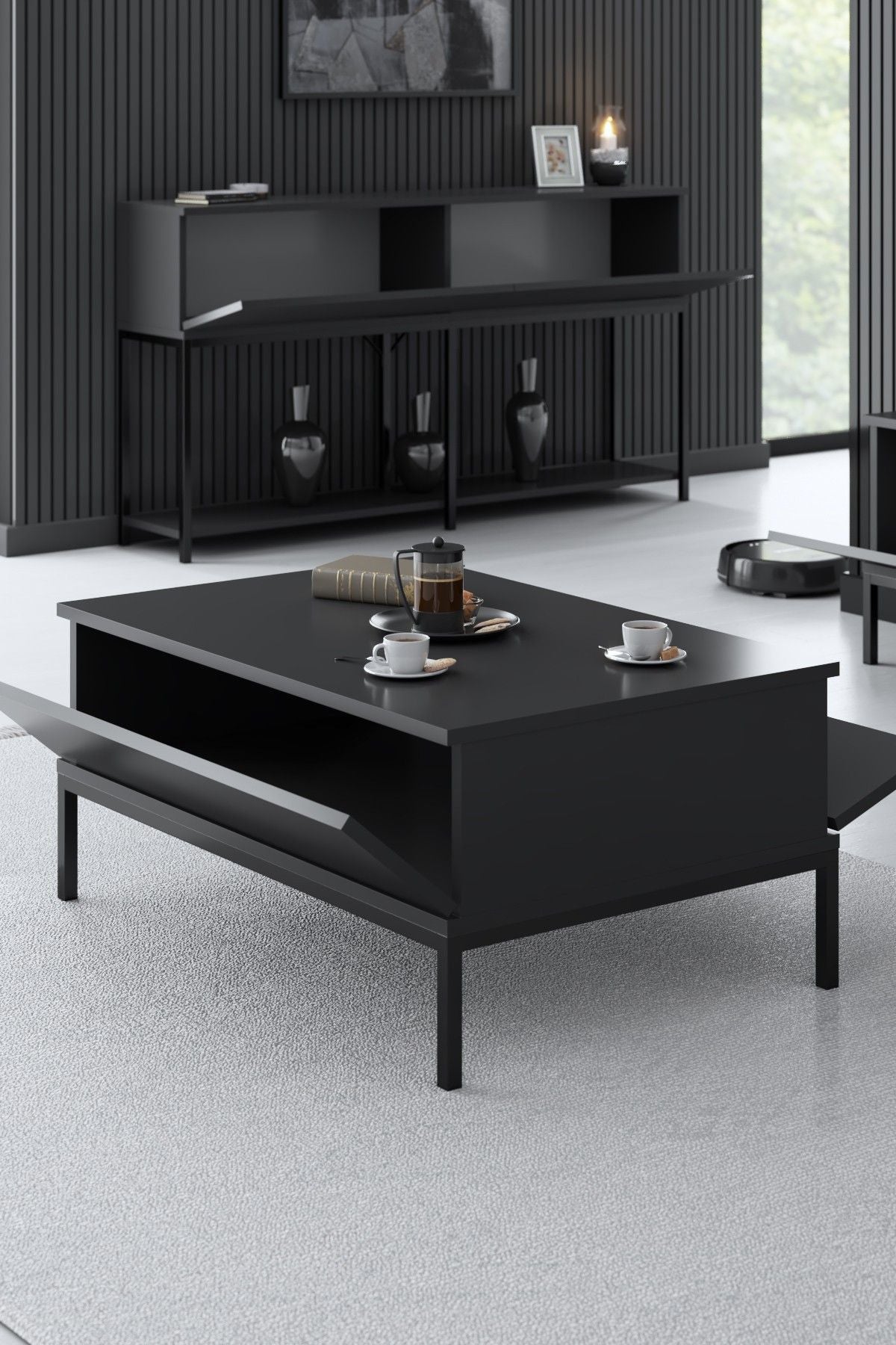 Lord - Anthracite, Black - Coffee Table