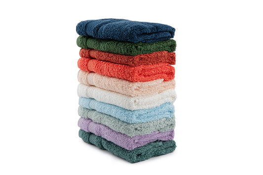 Colorful - Style 3 - Wash Towel Set (10 Pieces)
