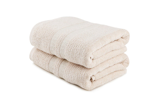 Ayliz - Cappuccino - Bath Towel Set (2 Pieces)