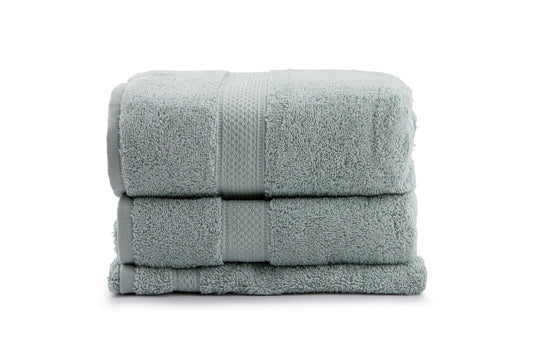 Colorful - Water Green - Towel Set (3 Pieces)