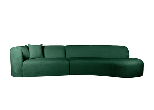 Banana R v3 - Green - Corner Sofa
