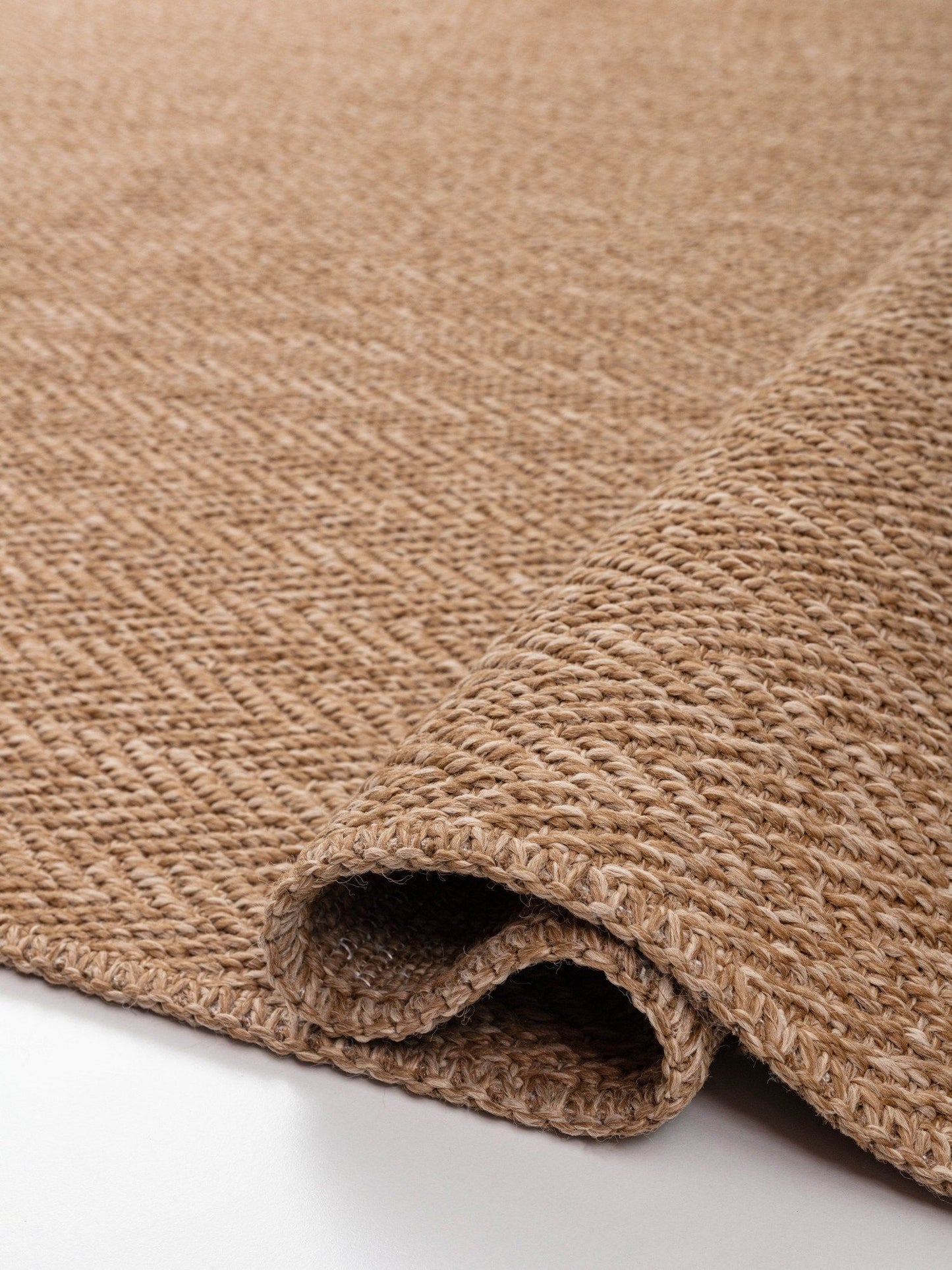 0503 Jut - Brown - Carpet (100 x 200)