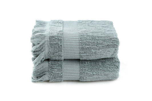 Zeus - Green - Bath Towel Set (2 Pieces)