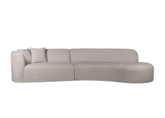 Banana R v3 - Cream - Corner Sofa