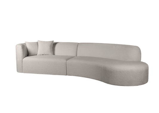 Banana R v3 - Cream - Corner Sofa