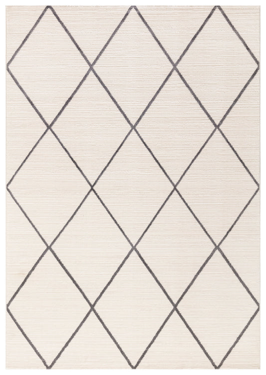 Moda 1580 - Grey, Cream - Carpet (100 x 200)