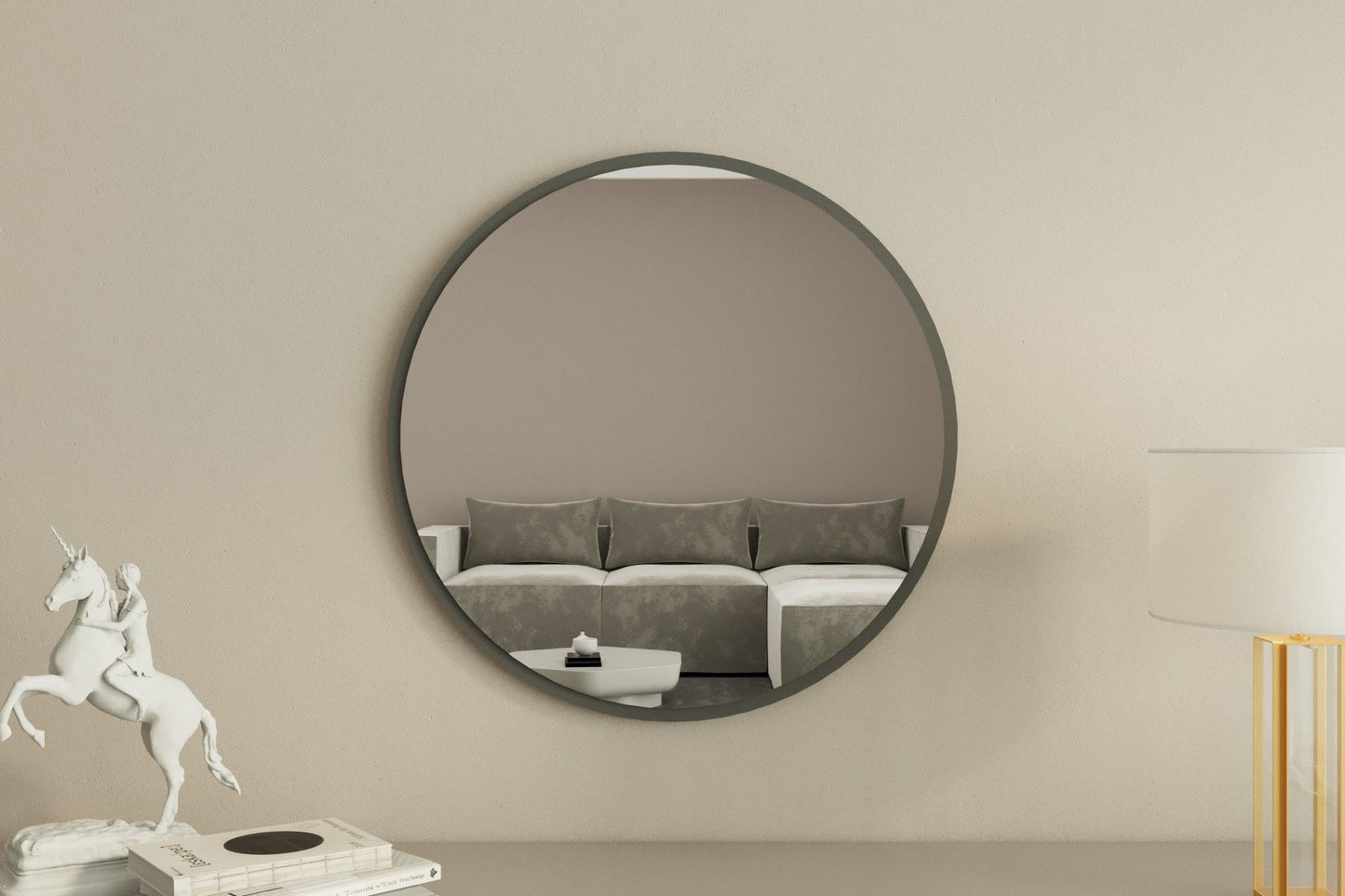 Ozze - White, Anthracite - Mirror