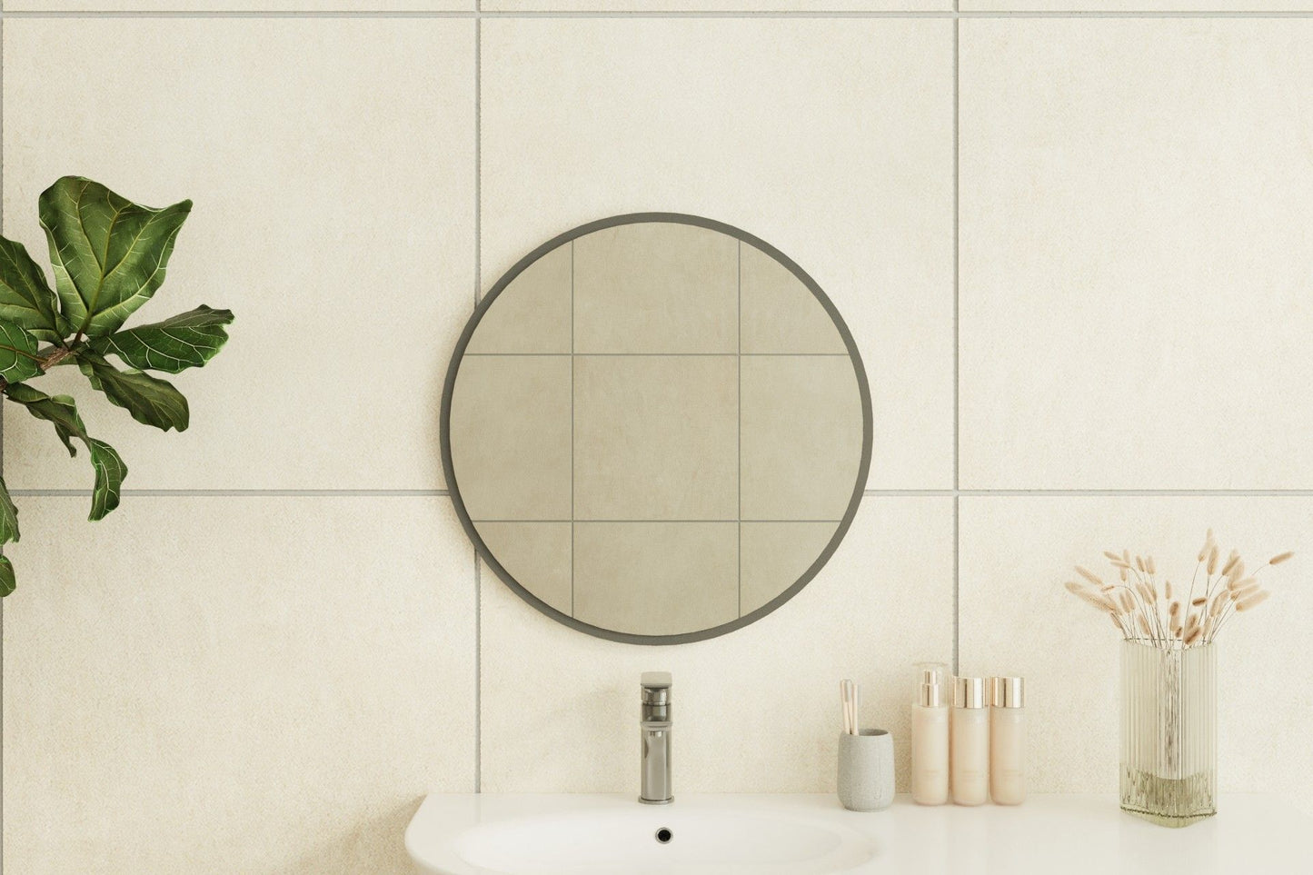 Ozze - White, Anthracite - Mirror