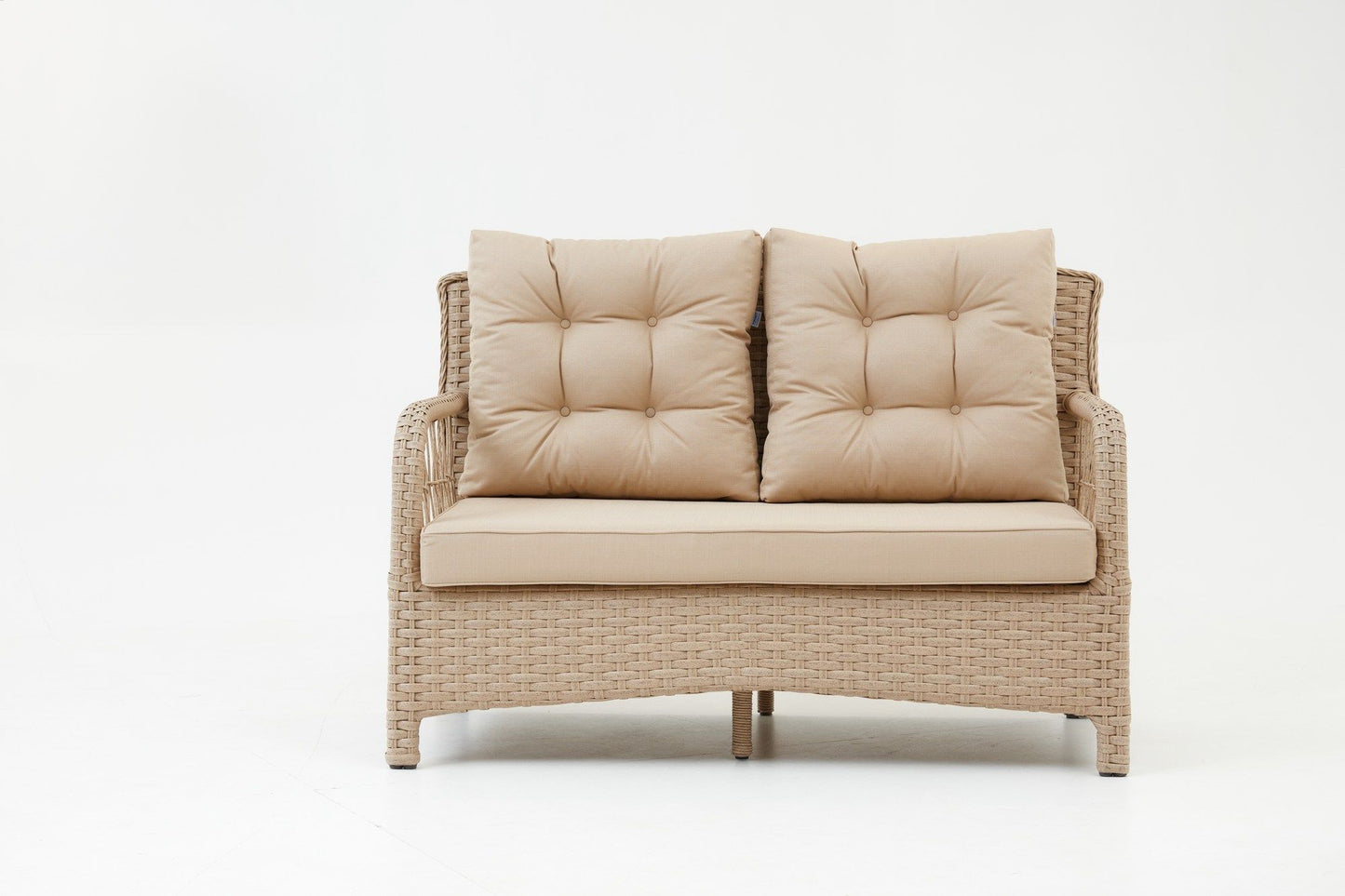 Vera Rattan (2+1+1+S) - Garden Lounge Set