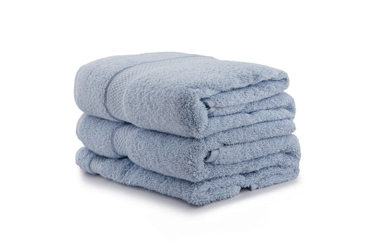 Colorful - Blue - Towel Set (3 Pieces)