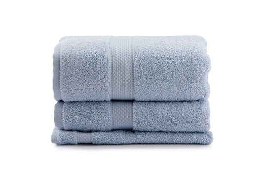 Colorful - Blue - Towel Set (3 Pieces)