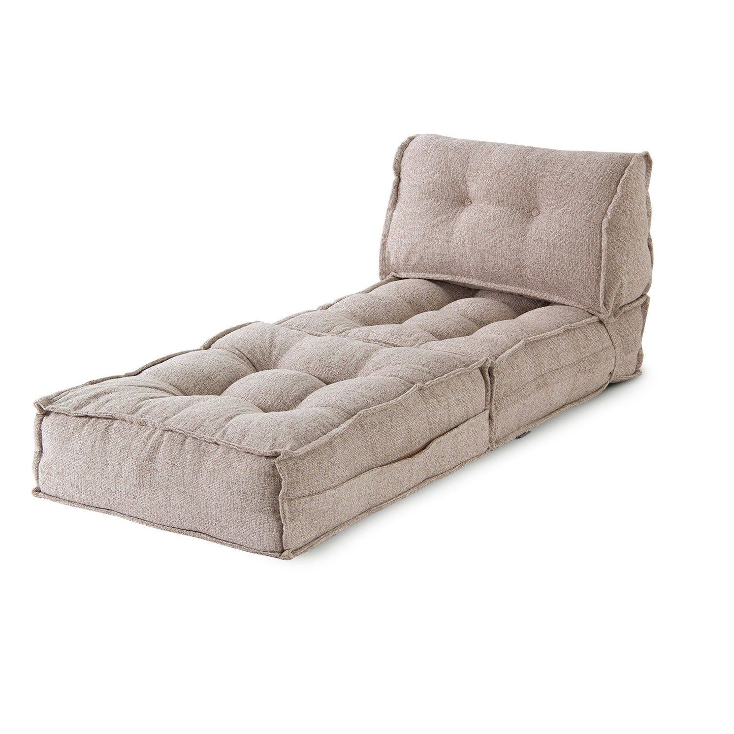 Mocca - Light Brown - 1-Seat Sofa-Bed