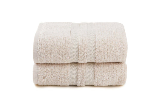 Ayliz - Cappuccino - Hand Towel Set (2 Pieces)